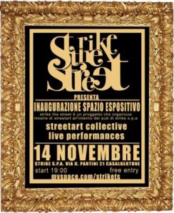 Strike the street, 14 novembre 2008