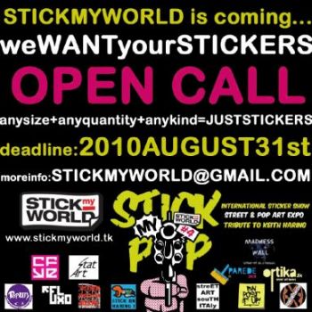 Stick my pop, August 2010, Open call